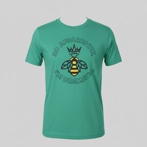 Bella Canvas Teal Bee Graphic Tee